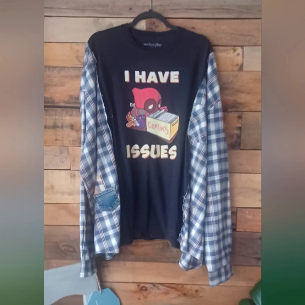 Upcycled Top: - Picture 1 of 8